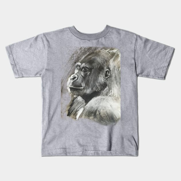 Gorilla Kids T-Shirt by David1Brand